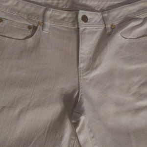 Tory Burch White Jeans Size 31
